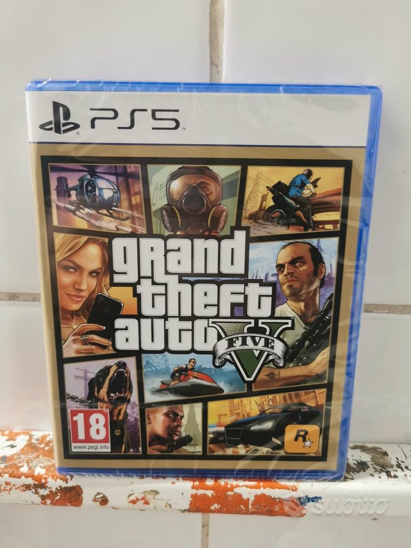 GTA 5 PS5 - Nuovo - Sigillato - Italiano - Console e Videogiochi In vendita  a Napoli