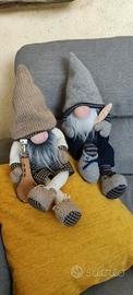  Set of 2 Handmade Nordic Gnomes |