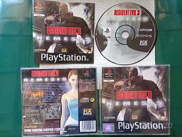 Resident evil 3.PlayStation1 , gioco originale ita