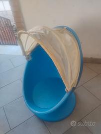 poltrona girevole bambino