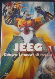 JEEG CONTRO I MOSTRI DI ROCCIA - un DVD