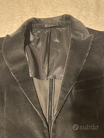 Giacca due bottoni velluto blu scuro Liu-Jo