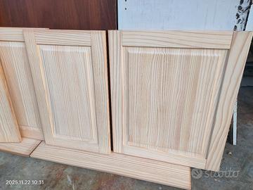 cassetti e sportelli cucina muratura legno massell