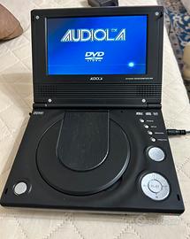 Lettore dvd portatile Audiola Dvx 887 Usb Sd