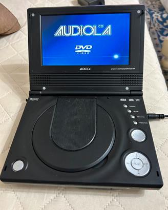 Lettore dvd portatile Audiola Dvx 887 Usb Sd