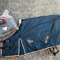 Coperta cavallo paddock con cappuccio