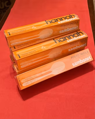 Sambonet posto tavola acciaio inox