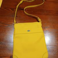 Borsa tracolla Lacoste gialla 