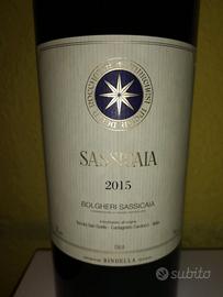 1 Dmg Sassicaia 2015 perfetta,100 point Parker