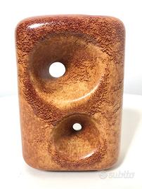 Vaso Vintage in Ceramica Smaltata di Roberto Rigon