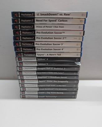 Lotto giochi PlayStation 2 (5 CAD.) PS2