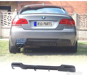 DIFFUSORE BMW E92 E93 LOOK M PERFORMANCE NERO LUCI