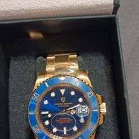 Pagani Design Submariner Oro Blu