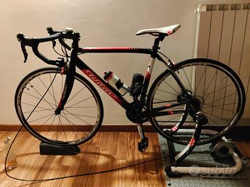 Bici da corsa Wilier Triestina S + rullo Elite