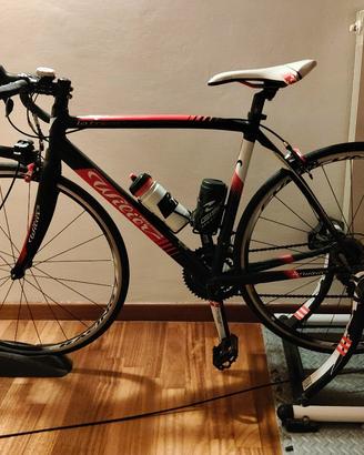 Bici da corsa Wilier Triestina S + rullo Elite