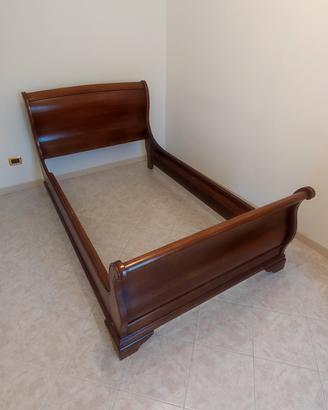 Letto a barca 1 piazza e mezza in legno