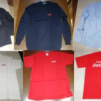 Coca cola Giubotto Camicia Maglietta Polo nuovi