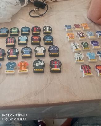 Gommaglie squadre serie a calciatori panini