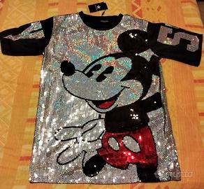 Maglietta Topolino in paillettes brand Primadonna.