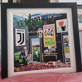 Quadro juventus edizione limitata