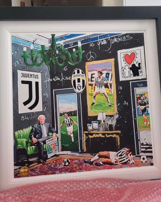 Quadro juventus edizione limitata