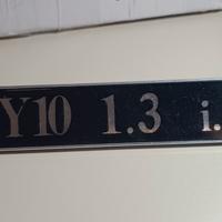 Scritta posteriore per Autobianchi y10 1.3 i.e.