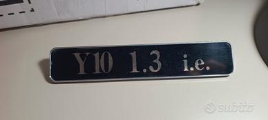 Scritta posteriore per Autobianchi y10 1.3 i.e.