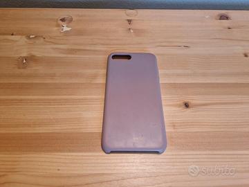 Cover in silicone rosa usata per Iphone 7 Plus
