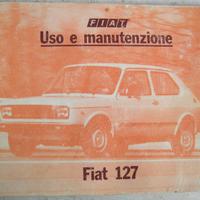 Manuale di uso e manutenzione per Fiat 127