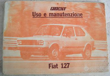 Manuale di uso e manutenzione per Fiat 127