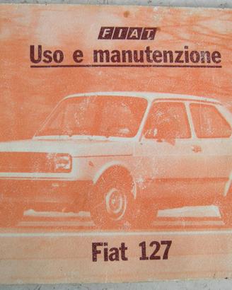 Manuale di uso e manutenzione per Fiat 127