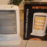 Stufa alogena elettrica  oscillazione automatica