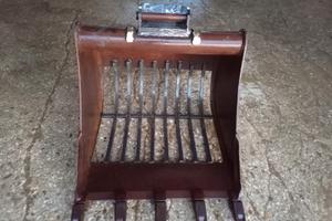 benna grigliata  attacco rapido miniscavatore  