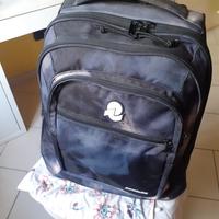 Invicta Trolley Scuola Benin, Blu, 2 in 1, con Spa