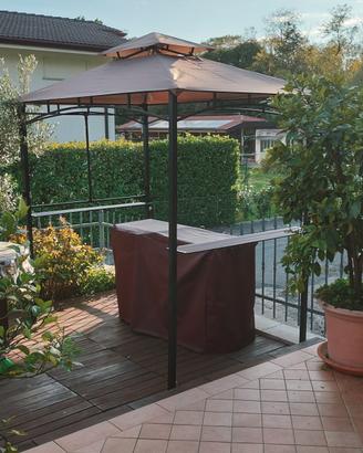 gazebo per barbecue 