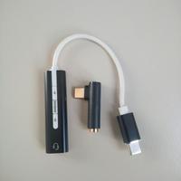 Adattatore USB-C a Jack 3.5mm Amplificatore HiFi