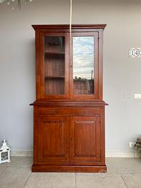 CREDENZA ARTE POVERA CON VETRINA