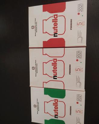moneta 5 euro trittico Nutella 