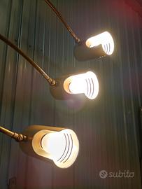 Piantana o lampada da terra anni 70 stile Reggiani