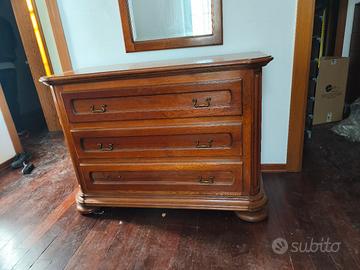 Cassettiera in legno