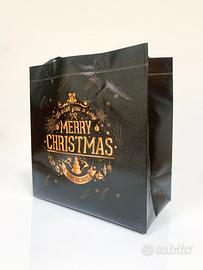 4x Borse Natalizie Resistenti Regali Shopper