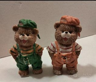 Set 6 orsetti in ceramica cm 12