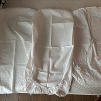 Set 3 Lenzuola carrozzina per neonato