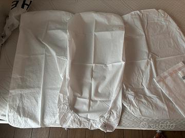 Set 3 Lenzuola carrozzina per neonato