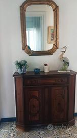 Console mobile con specchio