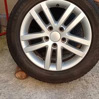 cerchi gommati Volkswagen golf 6/7