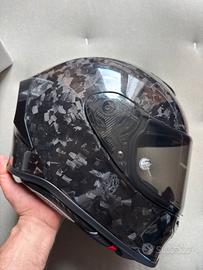 Casco Scorpion r1 carbon con interfono cardo