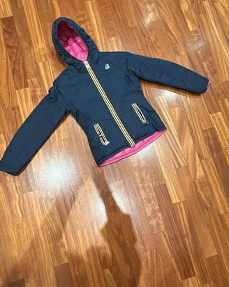 Piumino Kway bambina Double face