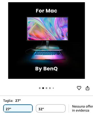 benqu PD2705U NUOVO SIGILLATO