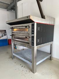 Forno elettrico per pizza 9+9, pane ecc